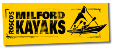 Rosco's Milford Kayaks Main Logo