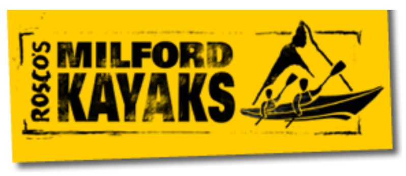 Rosco's Milford Kayaks Main Logo